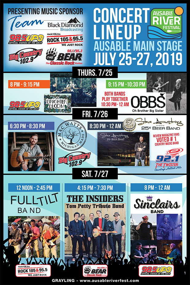 Poster AuSable RiverFest